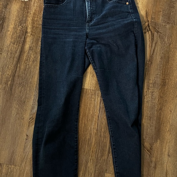 Express Denim - Womens Dark Blue Jeans